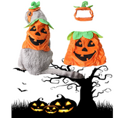 Halloween Pet Cats Costume Props Creative Pumpkin