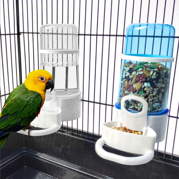 Pet Bird Drinker Feeder Small Animals Supplies Dispenser Bottle