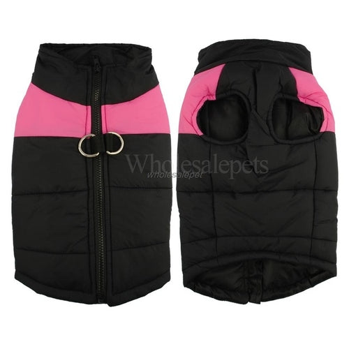 Winter Dog Clothes Coat Waterproof Warm Pet Vest