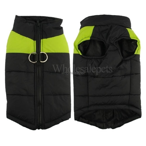 Winter Dog Clothes Coat Waterproof Warm Pet Vest