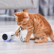 Electric Pet Smart Interactive Cat Toy Luminous Remote Control Car