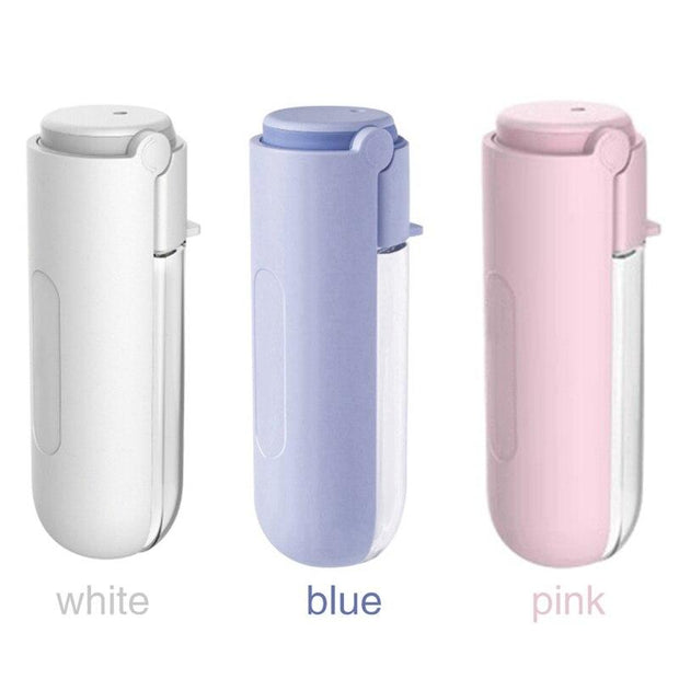 420ML Dog Water Bottle Portable Plastic Pet Feeder Food Container