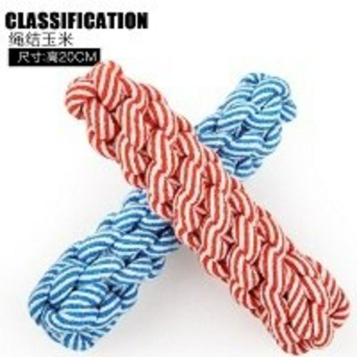 new arrivals knot pet dog toys durable Interactive Training knot